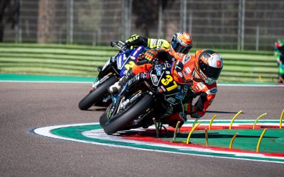 ECCELLENTE CHIOSA NEL TROFEO APRILIA RS660: TUTTI I PILOTI MMR A PUNTI