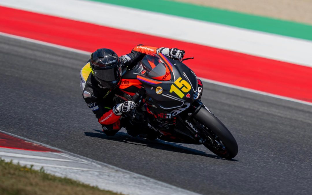 TROFEO APRILIA RS457 DA COPPA: OMRI CHEN TERZO AL MUGELLO