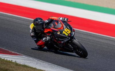 TROFEO APRILIA RS457 DA COPPA: OMRI CHEN TERZO AL MUGELLO